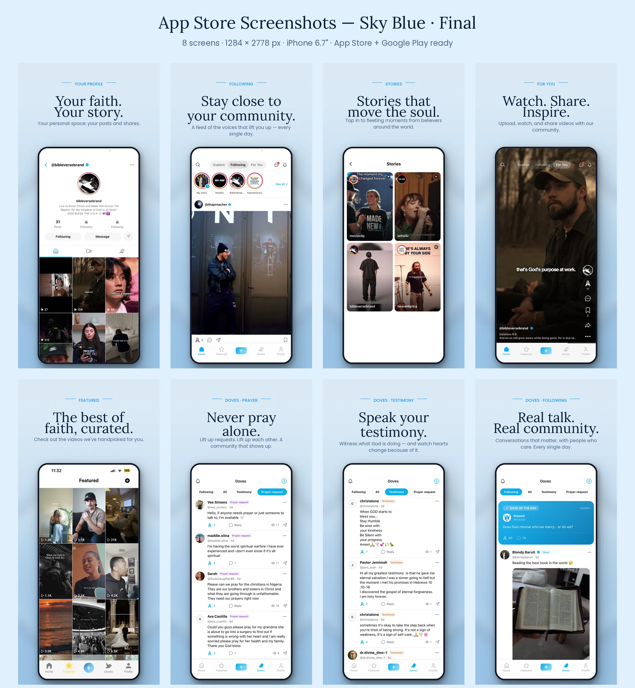 theWell Christian Social Media screenshot